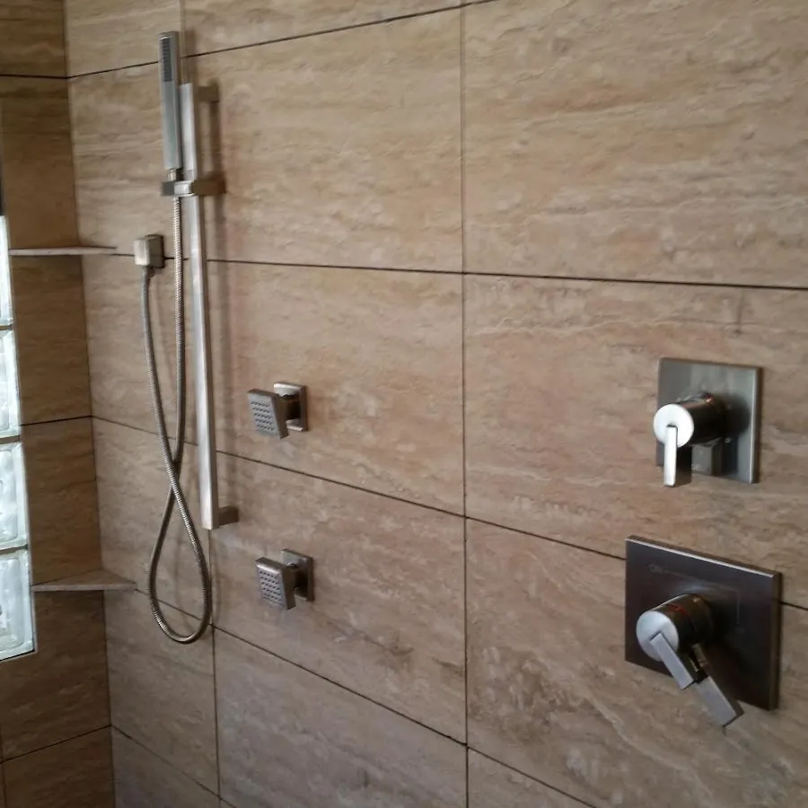 Shower fixture installation for Water Heater Replacement in Camp Pendleton South